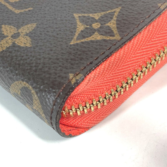 LOUIS VUITTON Coin case M60908 Monogram canvas Brown Monogram Mule cult Women Used Authentic
