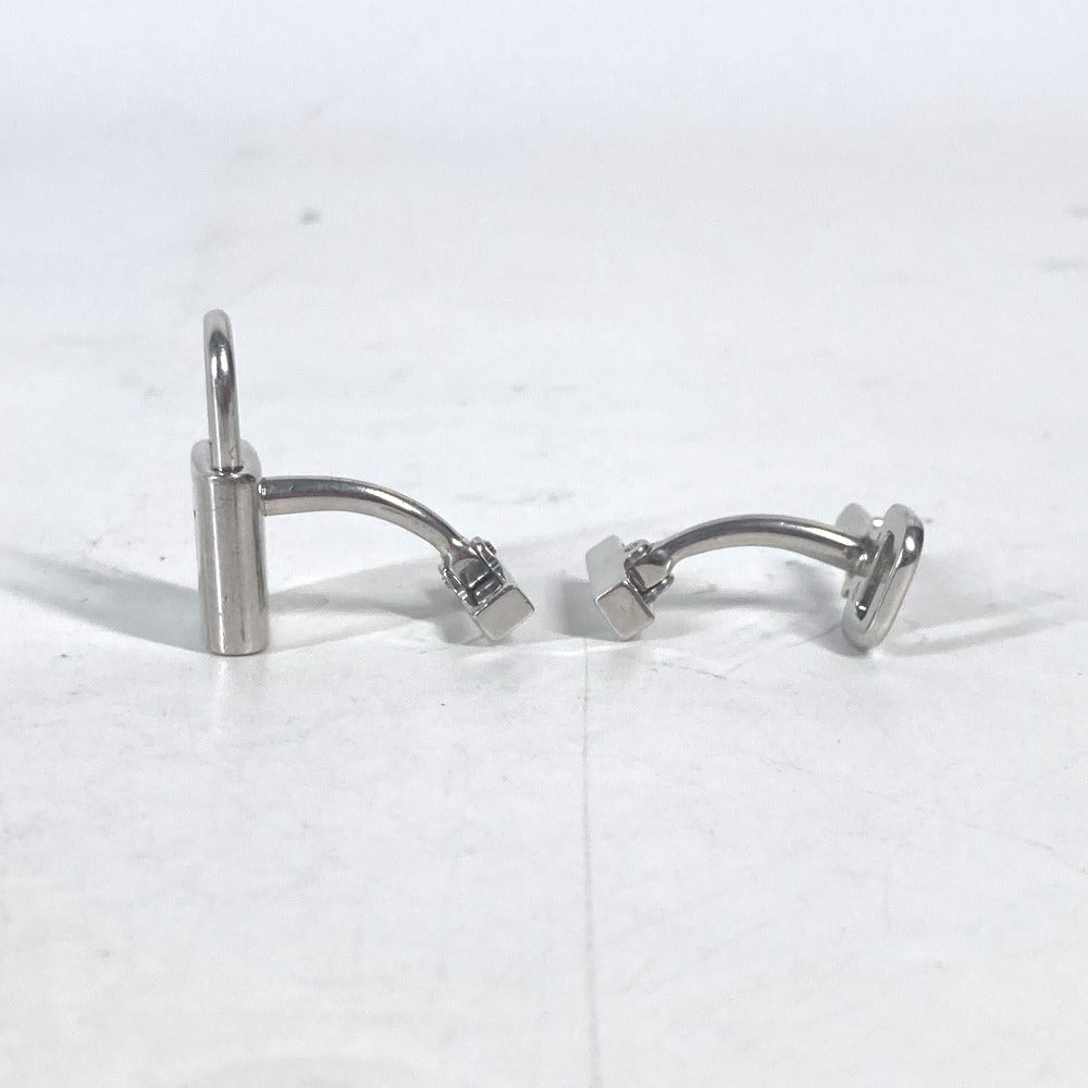 LOUIS VUITTON cuffs M64600 AG925 Silver Button de Manchette Cadena and Clay mens Used Authentic