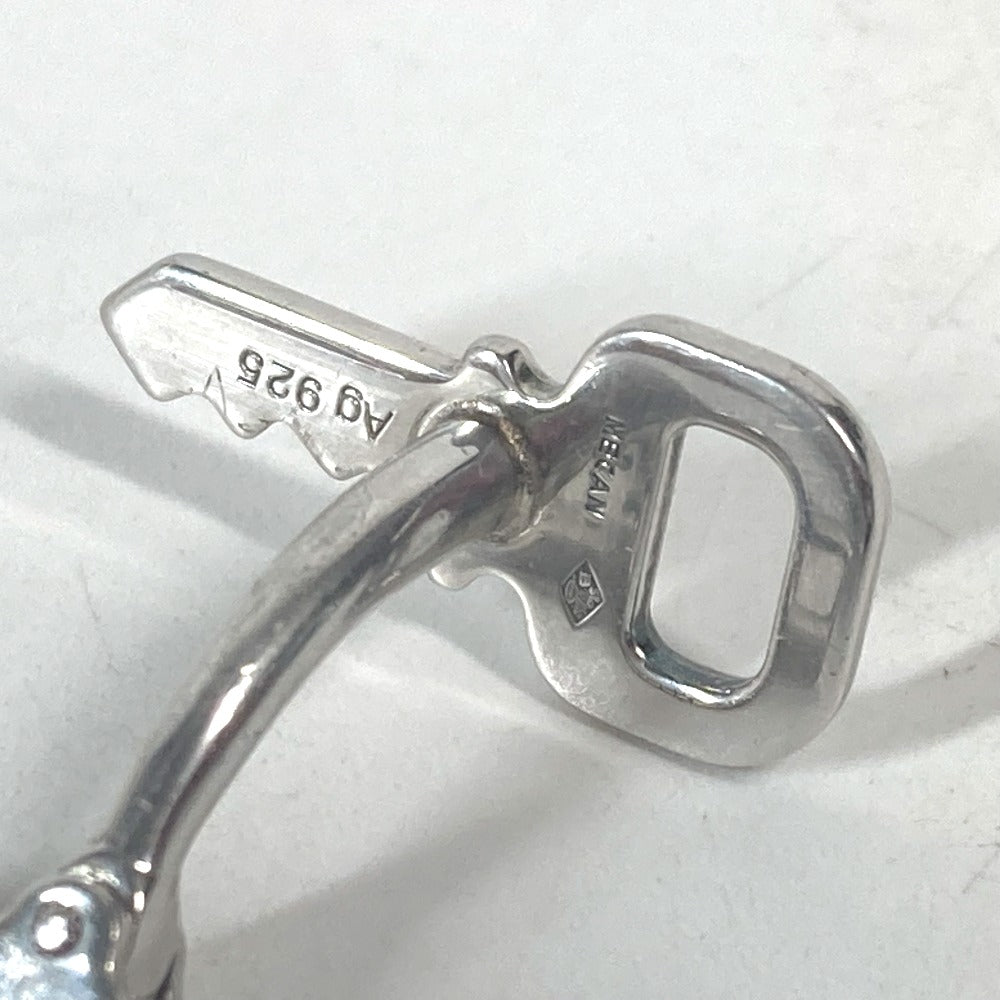 LOUIS VUITTON cuffs M64600 AG925 Silver Button de Manchette Cadena and Clay mens Used Authentic