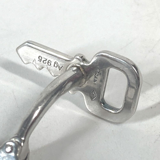LOUIS VUITTON cuffs M64600 AG925 Silver Button de Manchette Cadena and Clay mens Used Authentic