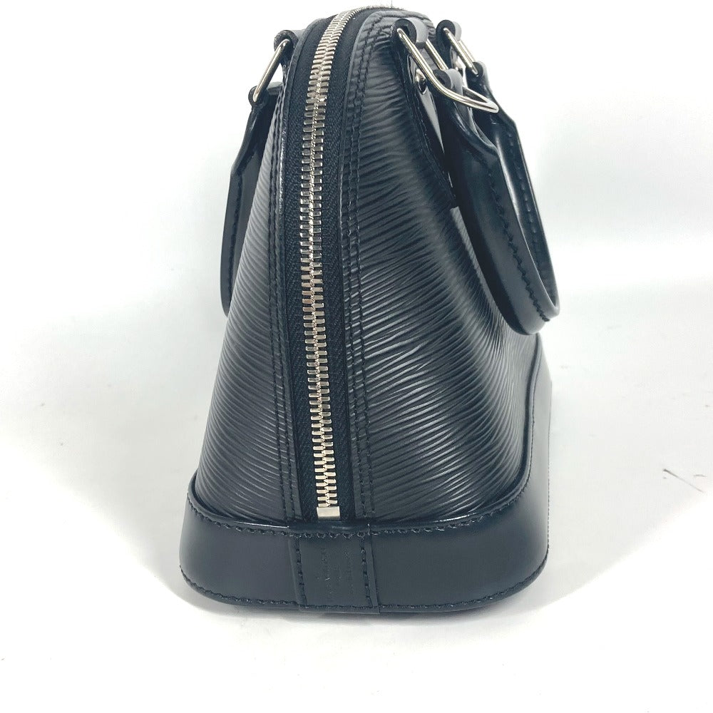 LOUIS VUITTON Shoulder Bag M81945 Epi Leather black Epi Nano Alma Women Used Authentic