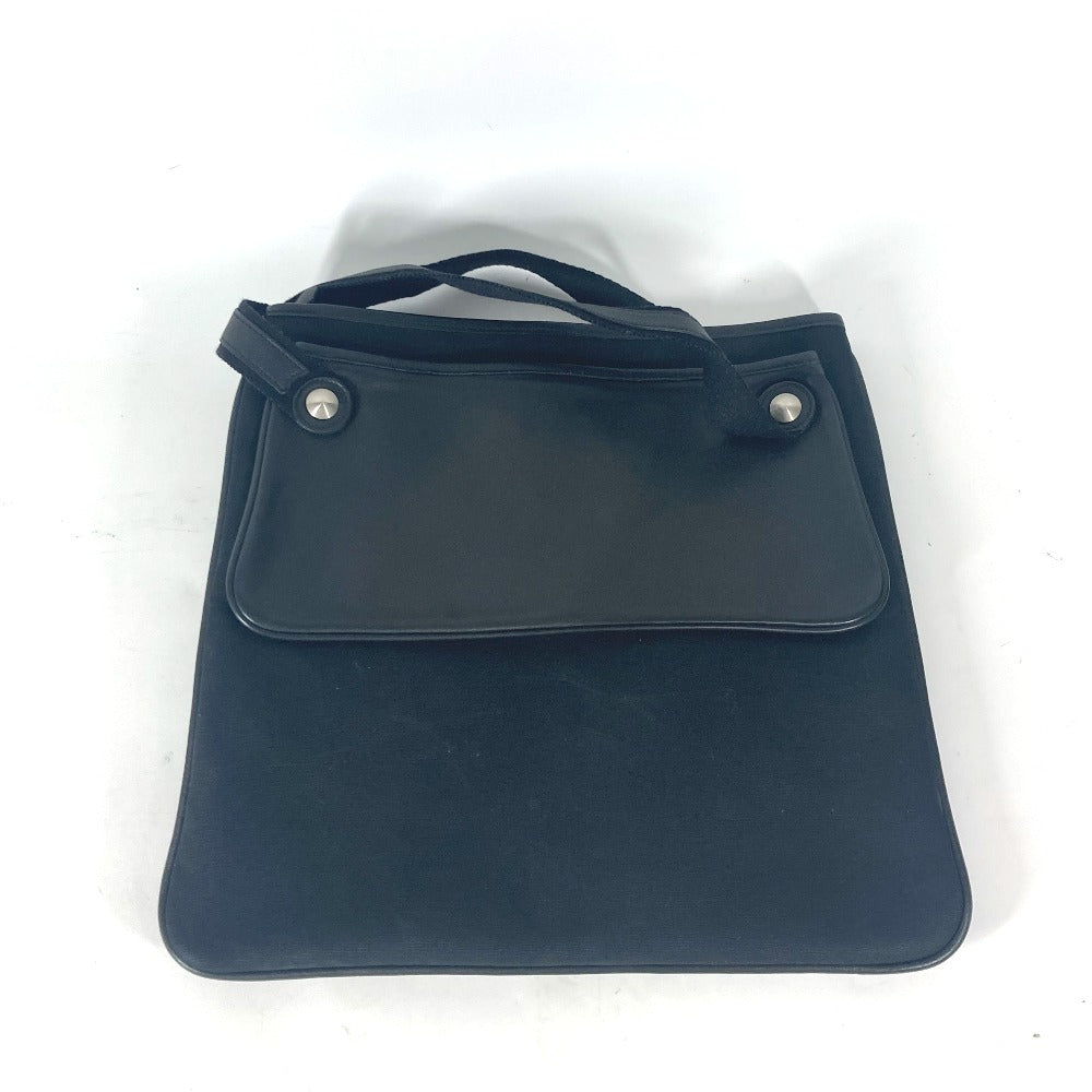 HERMES Shoulder Bag leather black Mrs. hippies unisex(Unisex) Used Authentic