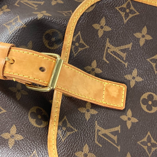 LOUIS VUITTON Backpack M40107 Monogram canvas Brown Monogram Sac A Dos�EBosphore unisex(Unisex) Used Authentic