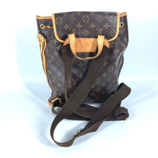 LOUIS VUITTON Backpack M40107 Monogram canvas Brown Monogram Sac A Dos�EBosphore unisex(Unisex) Used Authentic