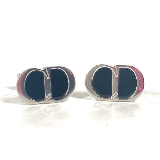Dior cuffs C0157HOMSTD992 Au925 Silver CD logo mens Used Authentic