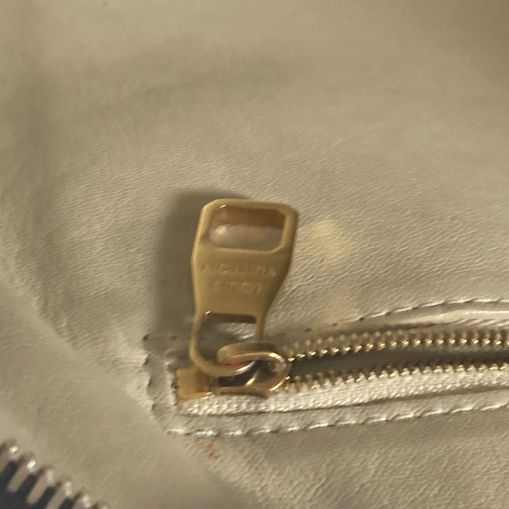 LOUIS VUITTON Handbag M40597 , shiny monogram canvas Brown Shiny monogram LockitPM Women Used Authentic