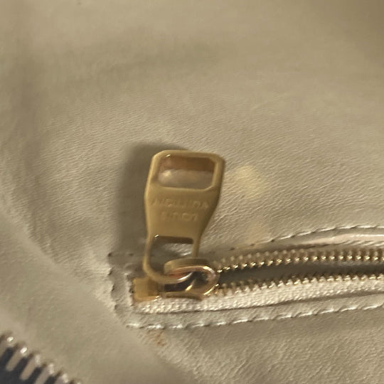 LOUIS VUITTON Handbag M40597 , shiny monogram canvas Brown Shiny monogram LockitPM Women Used Authentic
