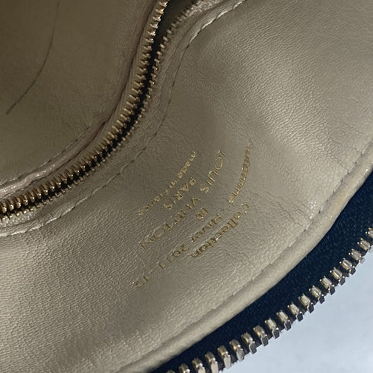LOUIS VUITTON Handbag M40597 , shiny monogram canvas Brown Shiny monogram LockitPM Women Used Authentic
