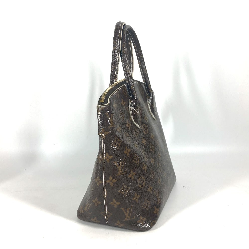 LOUIS VUITTON Handbag M40597 , shiny monogram canvas Brown Shiny monogram LockitPM Women Used Authentic