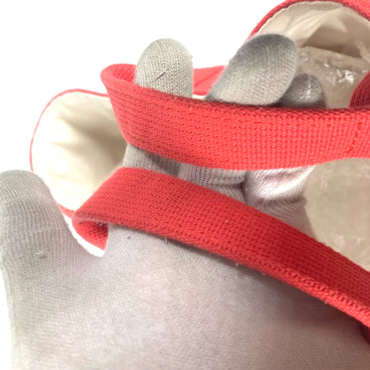 HERMES Handbag canvas pink Horse with pouch Carolama GM Kids Used Authentic