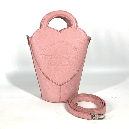 TIFFANY&Co. Shoulder Bag 72458478 leather pink Return to TIFFANY & Co. Mini Crossbody Bag Women Used Authentic