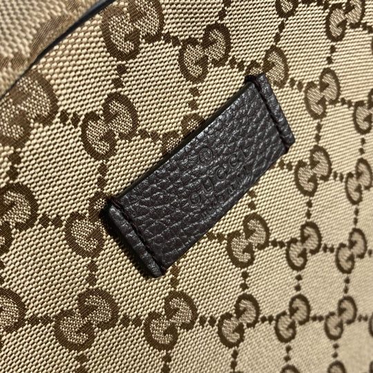 GUCCI Backpack 449906 GG canvas / leather beige GG Backpack unisex(Unisex) Used Authentic