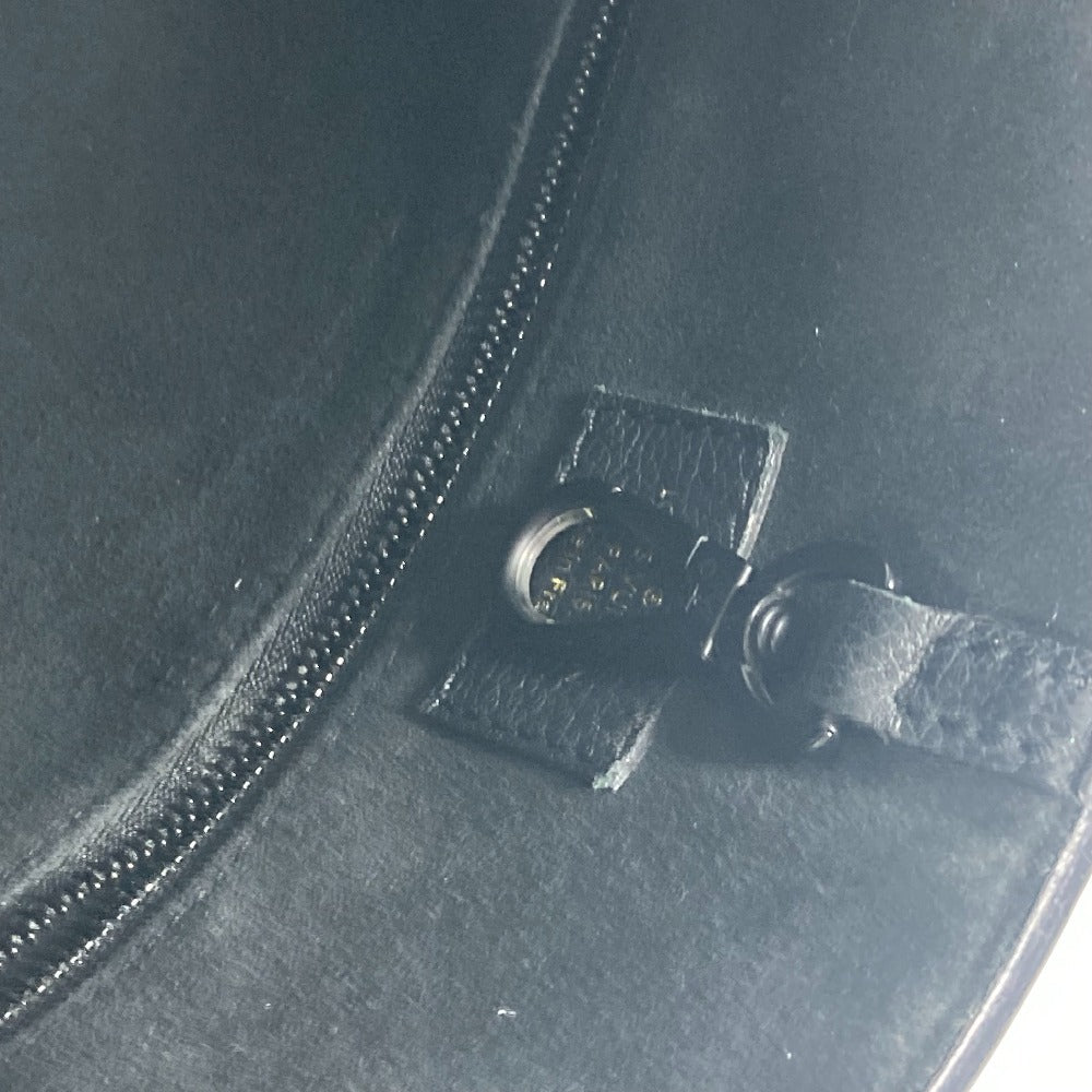 LOUIS VUITTON Handbag M55845 Grain Calfskin Leather black Tote Bag Shoulder Bag Rock Me Tote PM Women Used Authentic