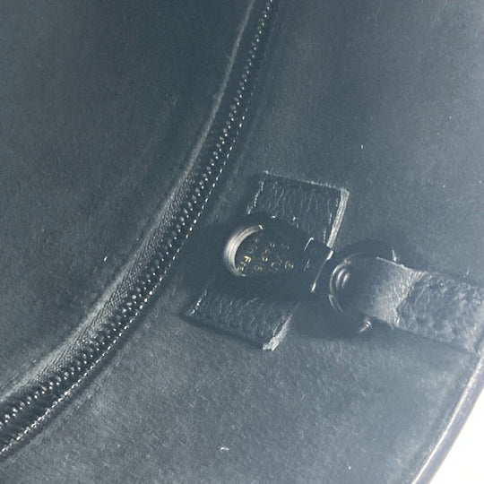 LOUIS VUITTON Handbag M55845 Grain Calfskin Leather black Tote Bag Shoulder Bag Rock Me Tote PM Women Used Authentic