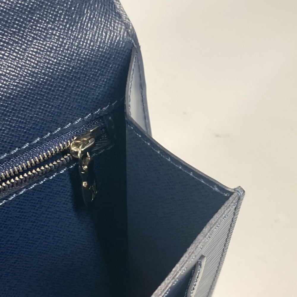 LOUIS VUITTON Handbag M40976 Epi Leather Navy Epi Monceau BB unisex(Unisex) Used Authentic
