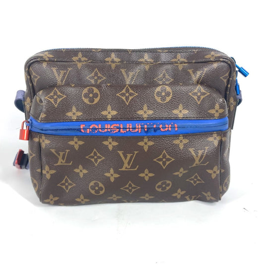 LOUIS VUITTON Shoulder Bag M43843 Monogram canvas Brown Monogram Messenger PM mens(Unisex) Used Authentic