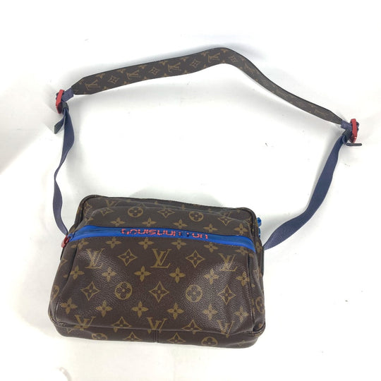 LOUIS VUITTON Shoulder Bag M43843 Monogram canvas Brown Monogram Messenger PM mens(Unisex) Used Authentic