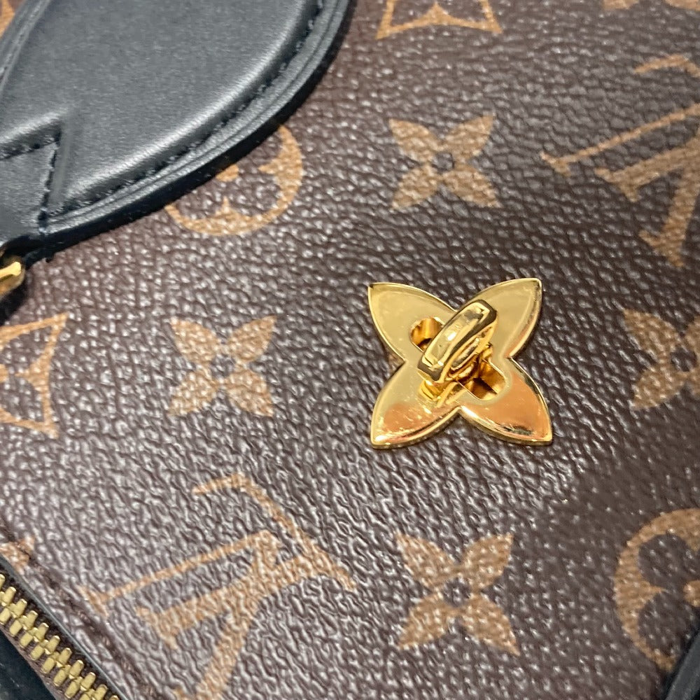 LOUIS VUITTON Handbag M44351 Monogram canvas Brown Monogram Flower Zip Tote PM