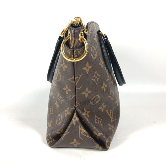 LOUIS VUITTON Handbag M44351 Monogram canvas Brown Monogram Flower Zip Tote PM