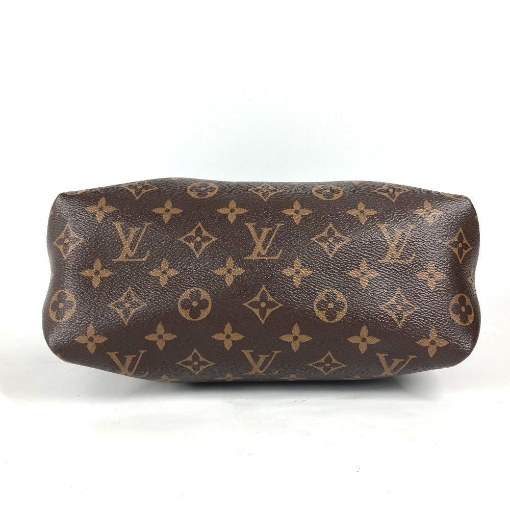 LOUIS VUITTON Handbag M44351 Monogram canvas Brown Monogram Flower Zip Tote PM