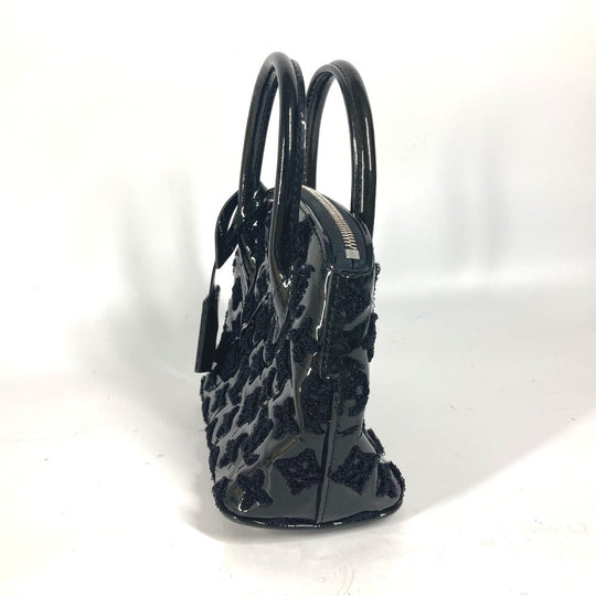 LOUIS VUITTON Handbag M40770 Patent leather black Monogram Vernis LockitBB Booklet unisex(Unisex) Used Authentic