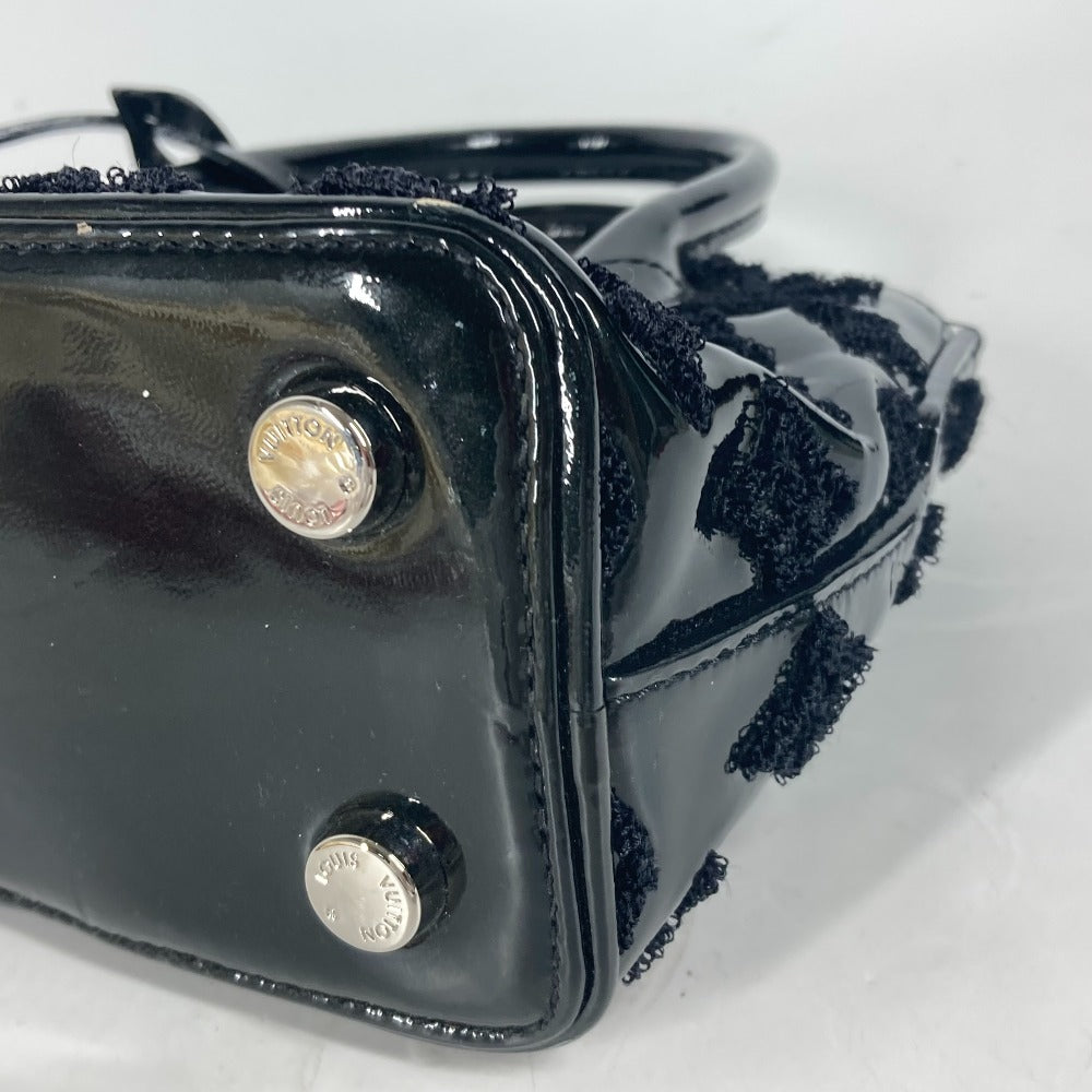 LOUIS VUITTON Handbag M40770 Patent leather black Monogram Vernis LockitBB Booklet unisex(Unisex) Used Authentic