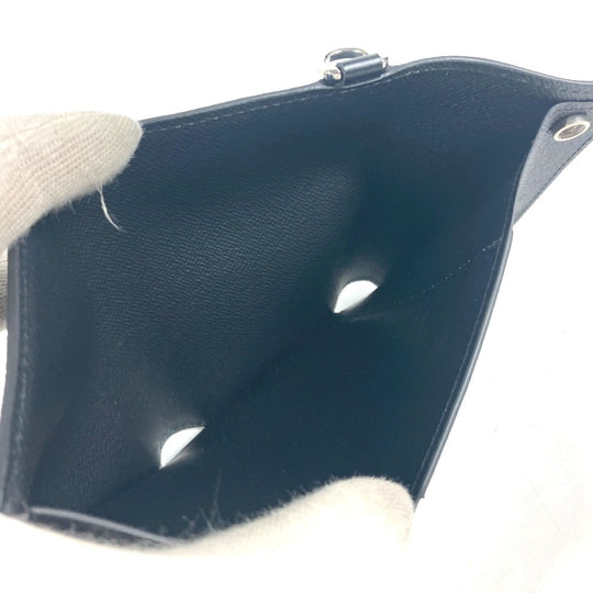 LOUIS VUITTON Trifold wallet M67711 Epi Leather black Epi Supreme collaboration Chain Wallet CH.CP WALLET mens Used Authentic