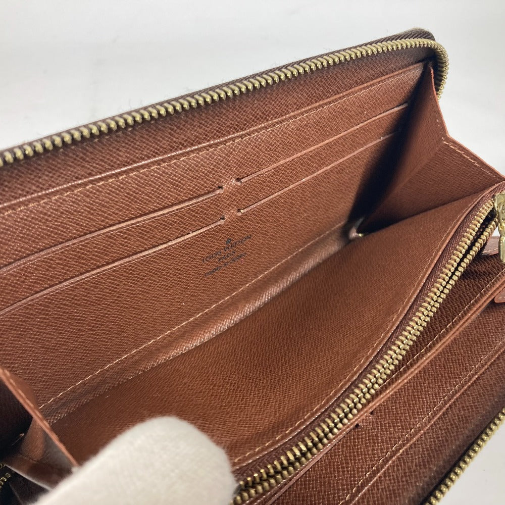 LOUIS VUITTON Long Wallet Purse M93759 Monogram canvas Brown Monogram Rose Stephen Sprouse Zippy wallet Women Used Authentic