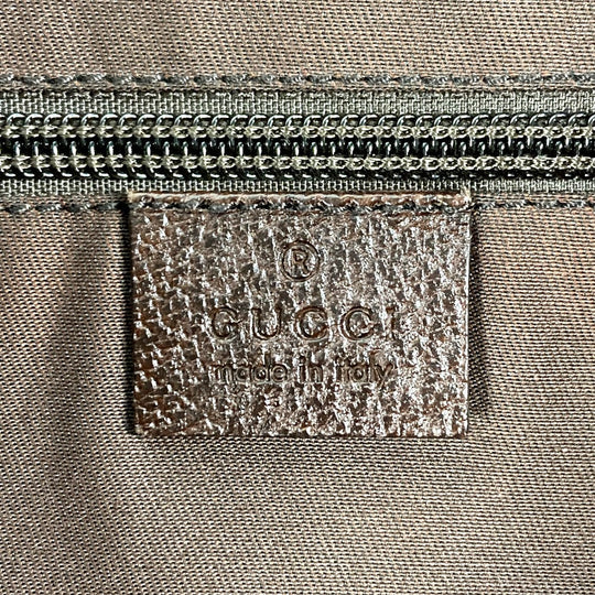 GUCCI Shoulder Bag 233052 GG canvas/leather , GG canvas/leather beige GG Shelly line unisex(Unisex) Used Authentic