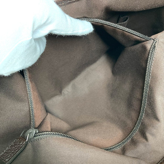GUCCI Shoulder Bag 233052 GG canvas/leather , GG canvas/leather beige GG Shelly line unisex(Unisex) Used Authentic