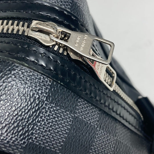 LOUIS VUITTON Shoulder Bag N45252 Damier Grafitto Canvas black Damier Grafitte Io mens(Unisex) Used Authentic