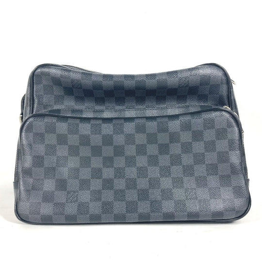 LOUIS VUITTON Shoulder Bag N45252 Damier Grafitto Canvas black Damier Grafitte Io mens(Unisex) Used Authentic
