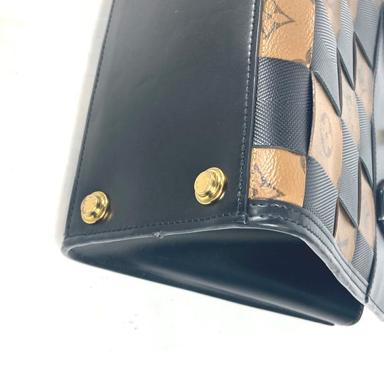 LOUIS VUITTON Shoulder Bag M53252 leather Brown Monogram reverse City Steamer PM Women Used Authentic
