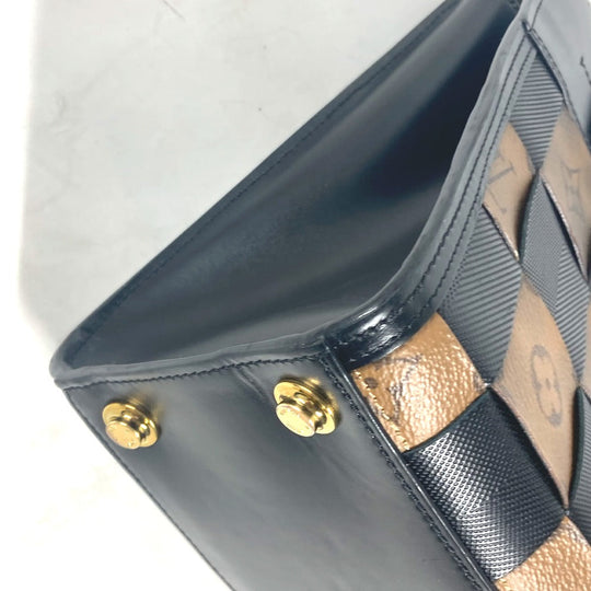 LOUIS VUITTON Shoulder Bag M53252 leather Brown Monogram reverse City Steamer PM Women Used Authentic