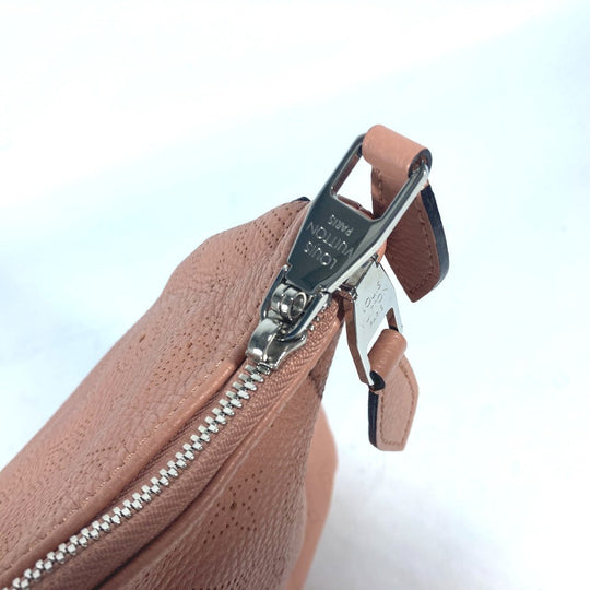 LOUIS VUITTON Shoulder Bag M94276 monogram mahina leather pink Monogram Mahina Serene PM Women Used Authentic
