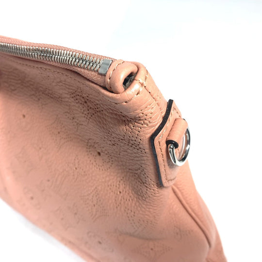 LOUIS VUITTON Shoulder Bag M94276 monogram mahina leather pink Monogram Mahina Serene PM Women Used Authentic