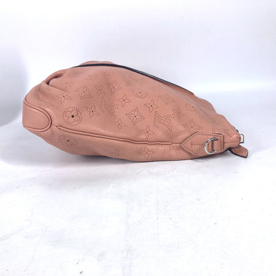 LOUIS VUITTON Shoulder Bag M94276 monogram mahina leather pink Monogram Mahina Serene PM Women Used Authentic