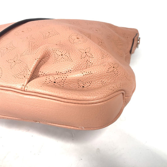 LOUIS VUITTON Shoulder Bag M94276 monogram mahina leather pink Monogram Mahina Serene PM Women Used Authentic