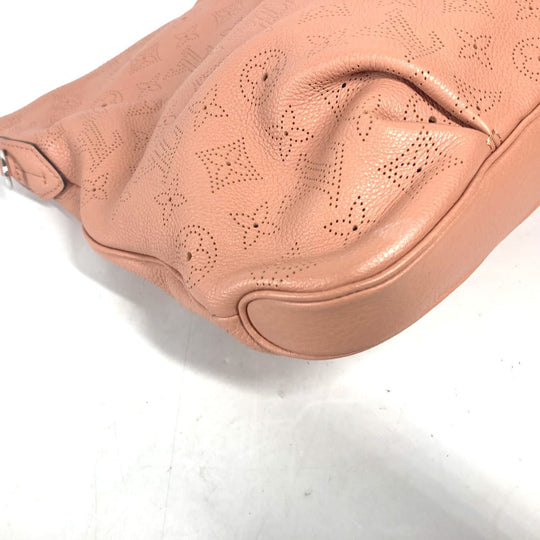 LOUIS VUITTON Shoulder Bag M94276 monogram mahina leather pink Monogram Mahina Serene PM Women Used Authentic