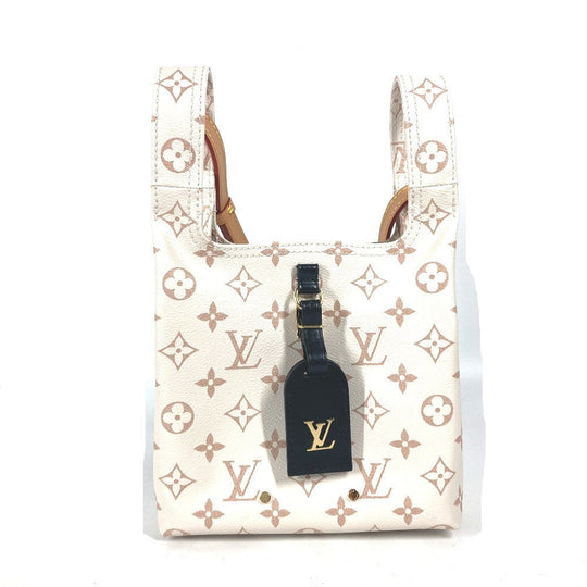 LOUIS VUITTON Shoulder Bag M24408 Monogram canvas beige Monogram Dunne Atlantis BB unisex(Unisex) Used Authentic