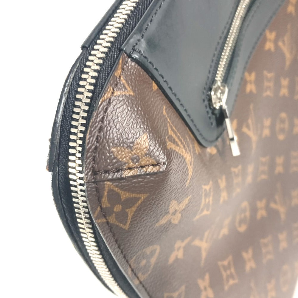 LOUIS VUITTON Business bag M54019 Monogram macacer canvas Brown Monogram macacer Porto de Cumanjour PDJ mens Used Authentic