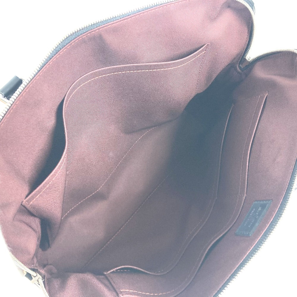 LOUIS VUITTON Business bag M54019 Monogram macacer canvas Brown Monogram macacer Porto de Cumanjour PDJ mens Used Authentic