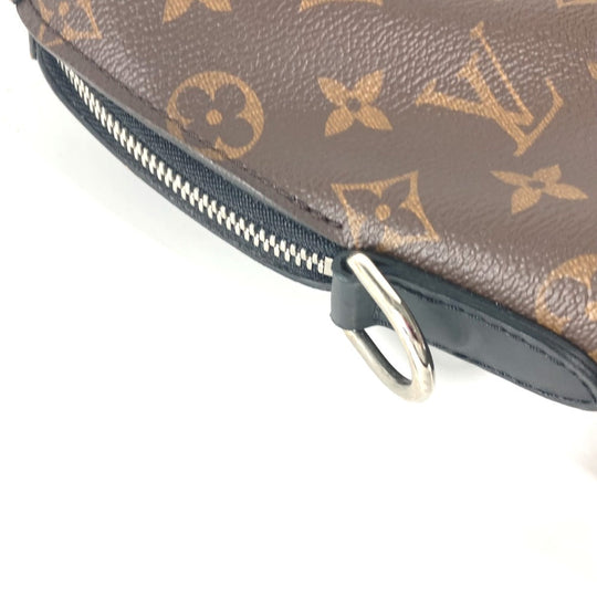 LOUIS VUITTON Business bag M54019 Monogram macacer canvas Brown Monogram macacer Porto de Cumanjour PDJ mens Used Authentic