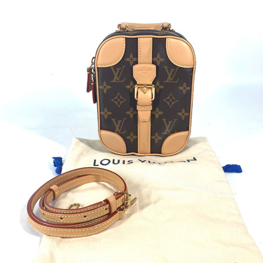 LOUIS VUITTON Shoulder Bag M68623 Monogram canvas Brown Monogram Varisette Vertical unisex(Unisex) Used Authentic