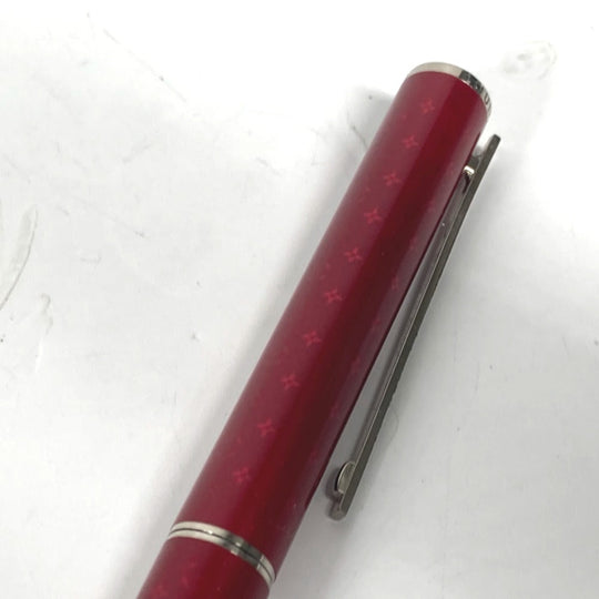 LOUIS VUITTON Ballpoint pen Metal, Resin Red Monogram pen unisex(Unisex) Used Authentic