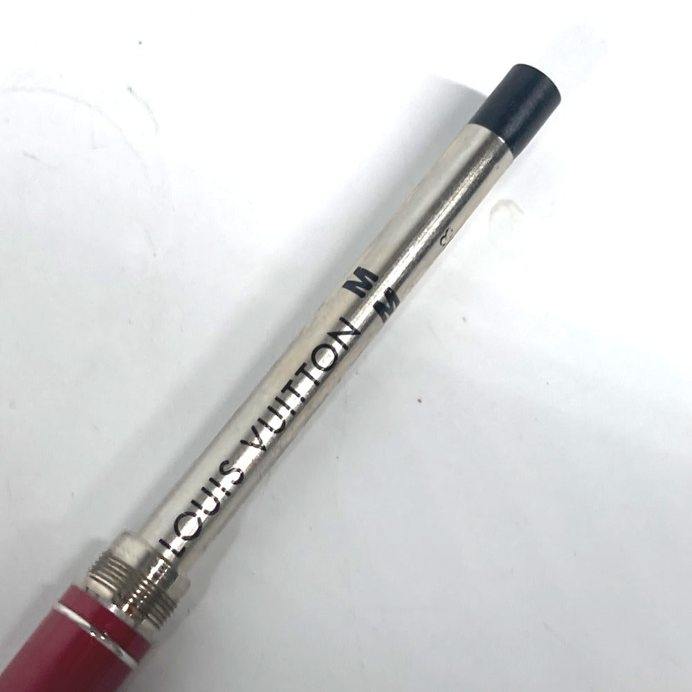 LOUIS VUITTON Ballpoint pen Metal, Resin Red Monogram pen unisex(Unisex) Used Authentic