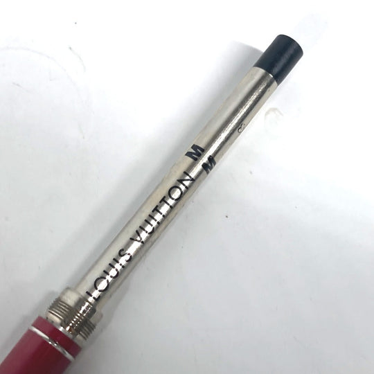 LOUIS VUITTON Ballpoint pen Metal, Resin Red Monogram pen unisex(Unisex) Used Authentic
