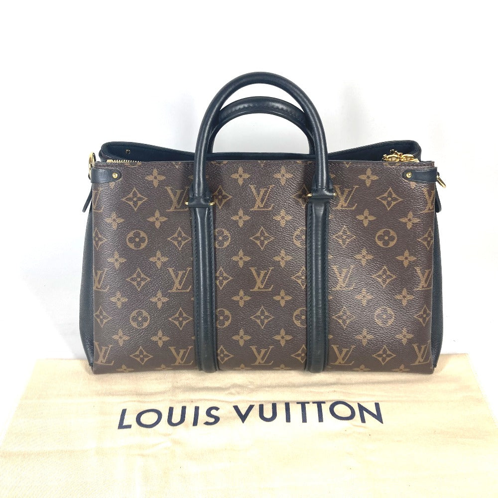 LOUIS VUITTON Handbag M44817 Monogram canvas Brown Monogram Sufro NV MM Women Used Authentic