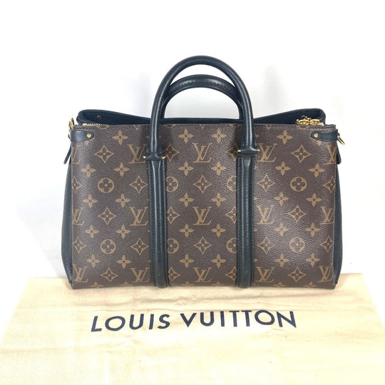 LOUIS VUITTON Handbag M44817 Monogram canvas Brown Monogram Sufro NV MM Women Used Authentic