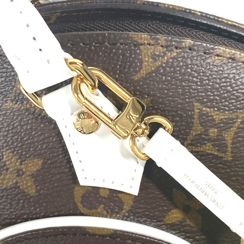 LOUIS VUITTON Handbag M20752 Monogram Vernis, Leather Brown Monogram LV Match Ellipse MM Women Used Authentic